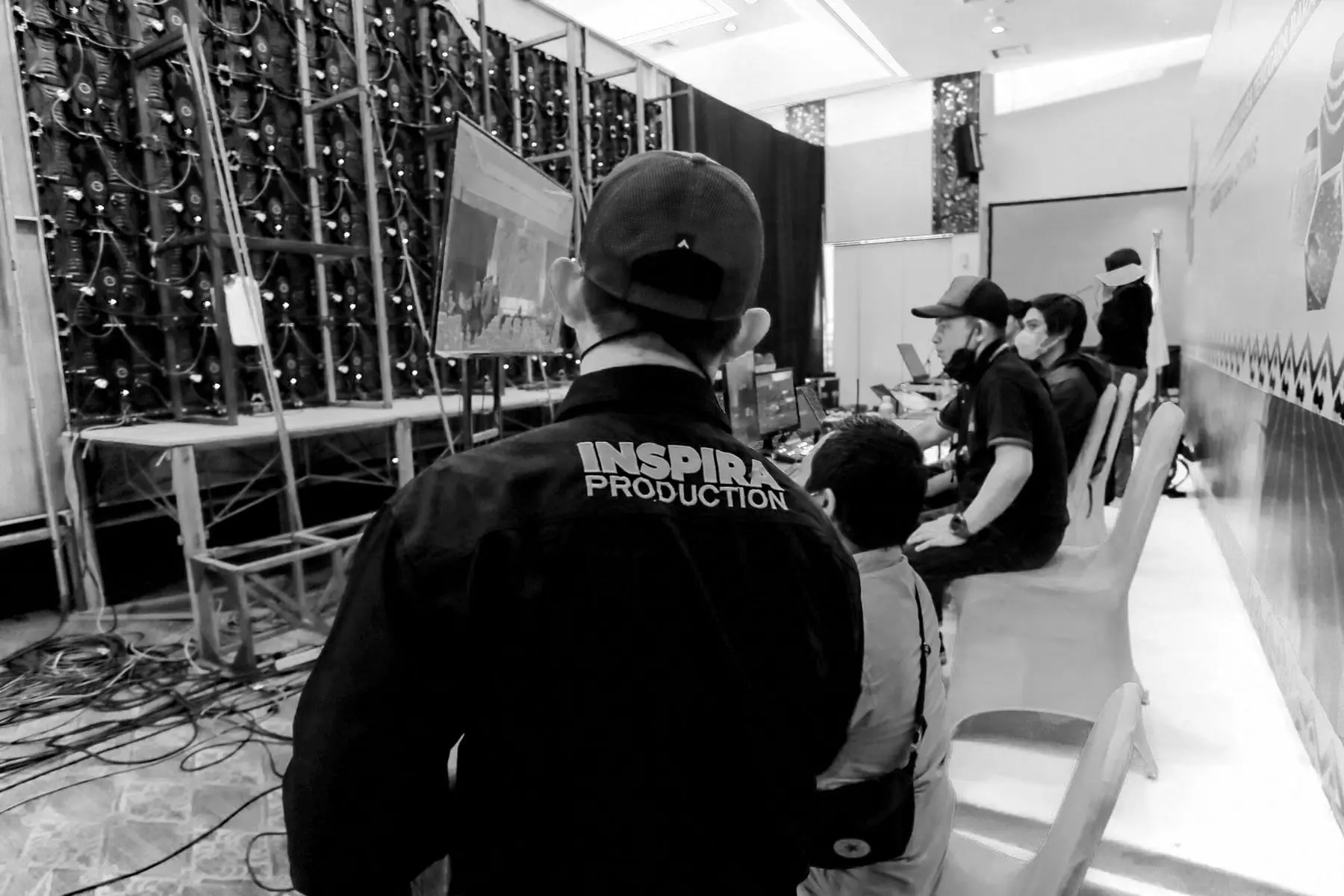 Tim Inspira Production menangani produksi event